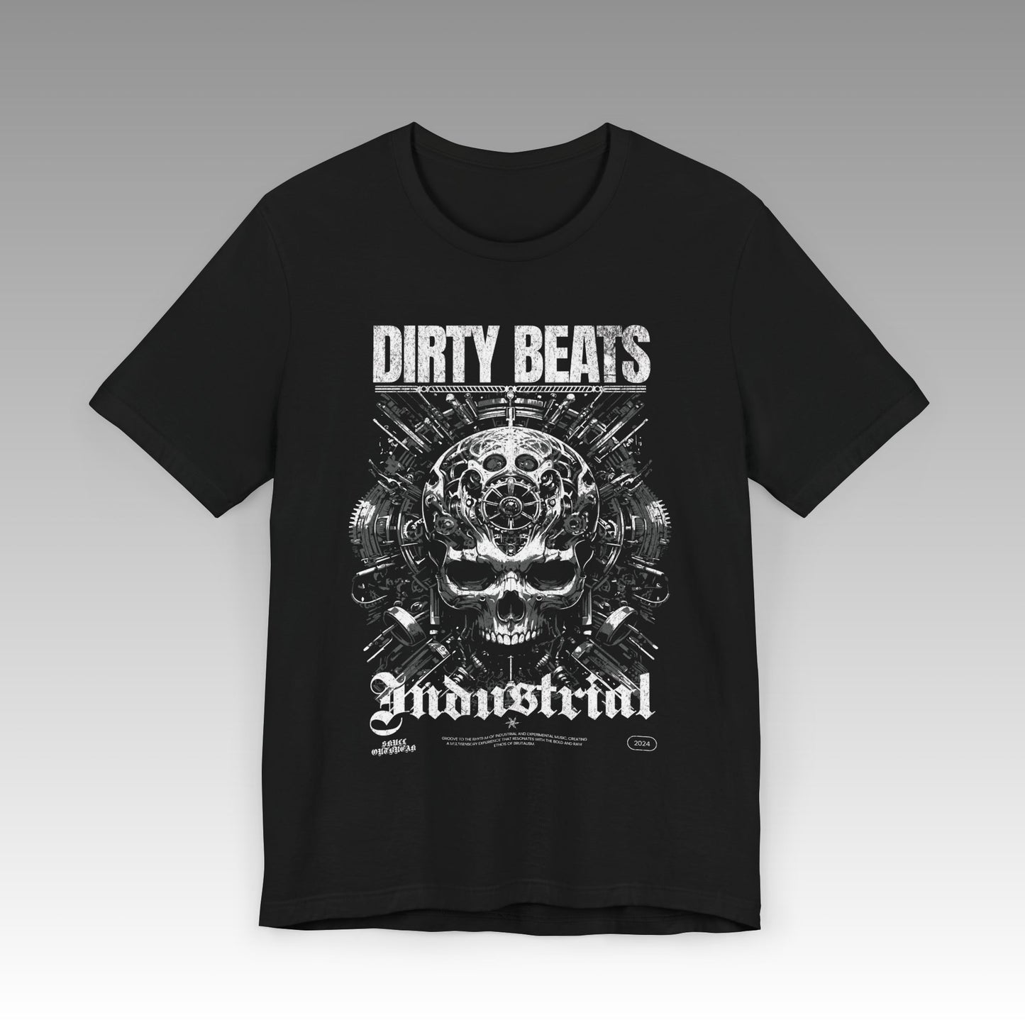Dirty Beats Industrial Unisex Jersey Short Sleeve T-Shirt