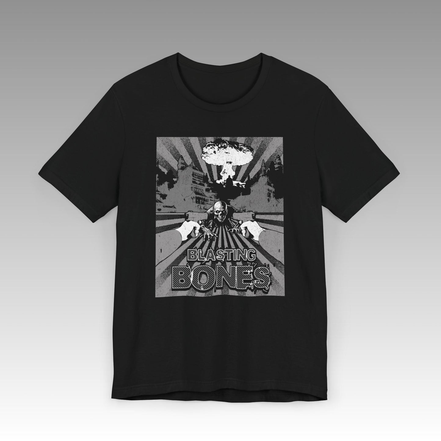 Blasting Bones Unisex Jersey Short Sleeve T-Shirt - skull_clothing