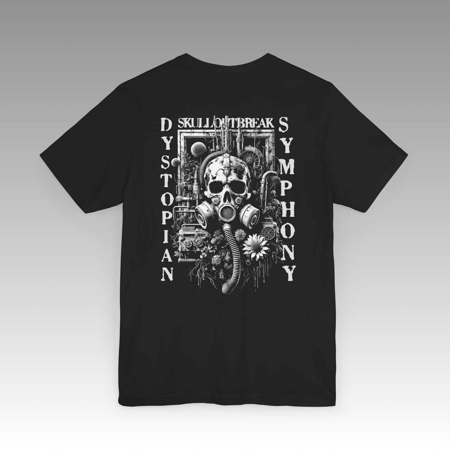 Dystopian Symphony Unisex Jersey Short Sleeve T-Shirt - skull_clothing