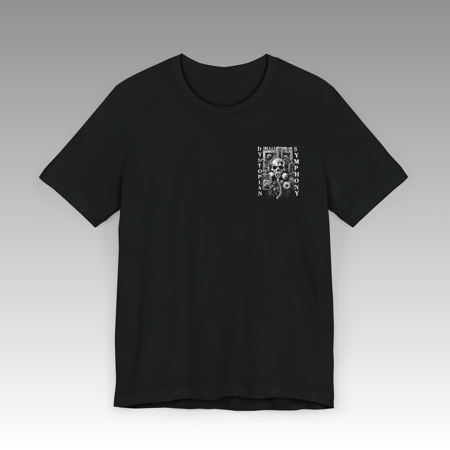 Dystopian Symphony Unisex Jersey Short Sleeve T-Shirt - skull_clothing
