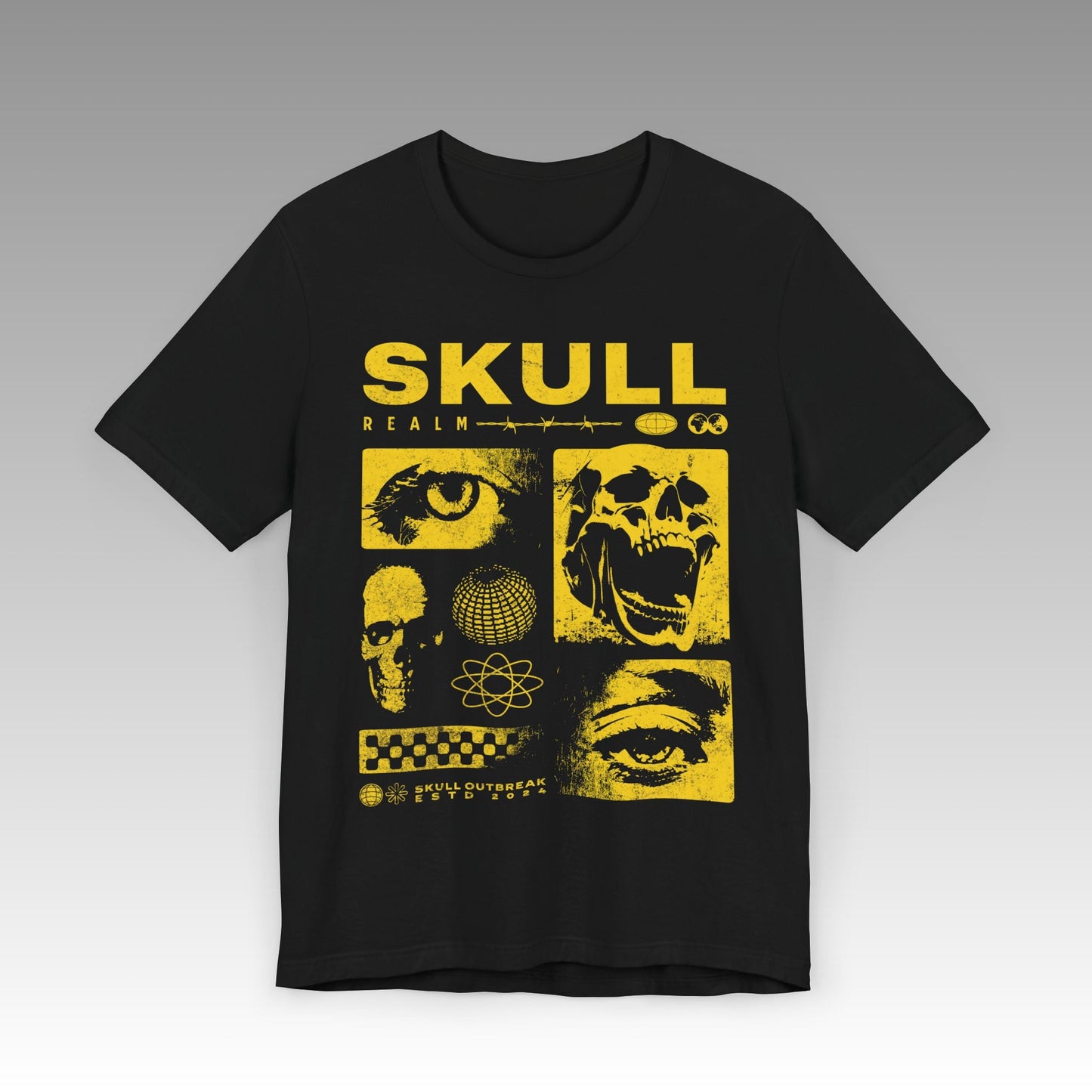 Skull Realm Unisex Jersey Short Sleeve T-Shirt - skull_clothing