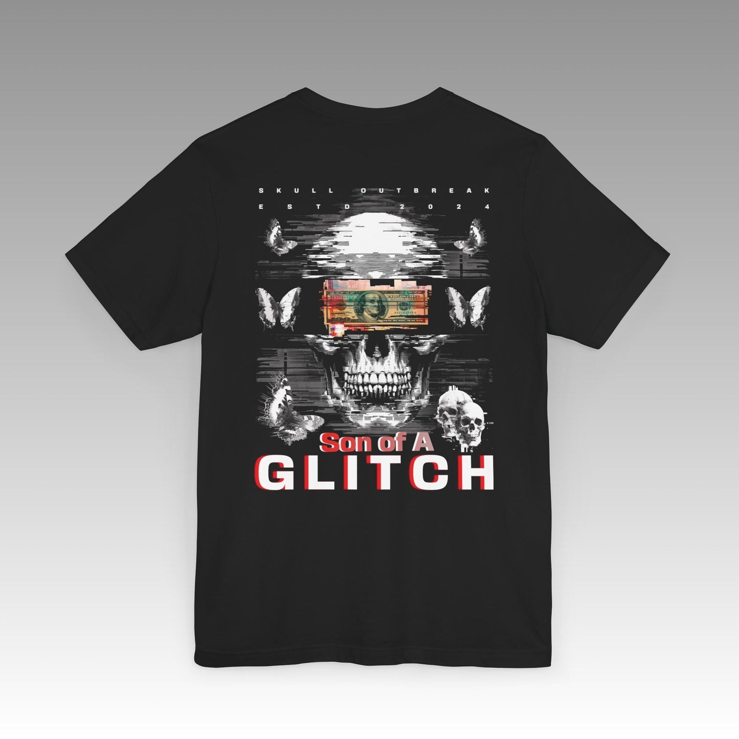 Son Of A Glitch Unisex Jersey Short Sleeve T-Shirt - skull_clothing