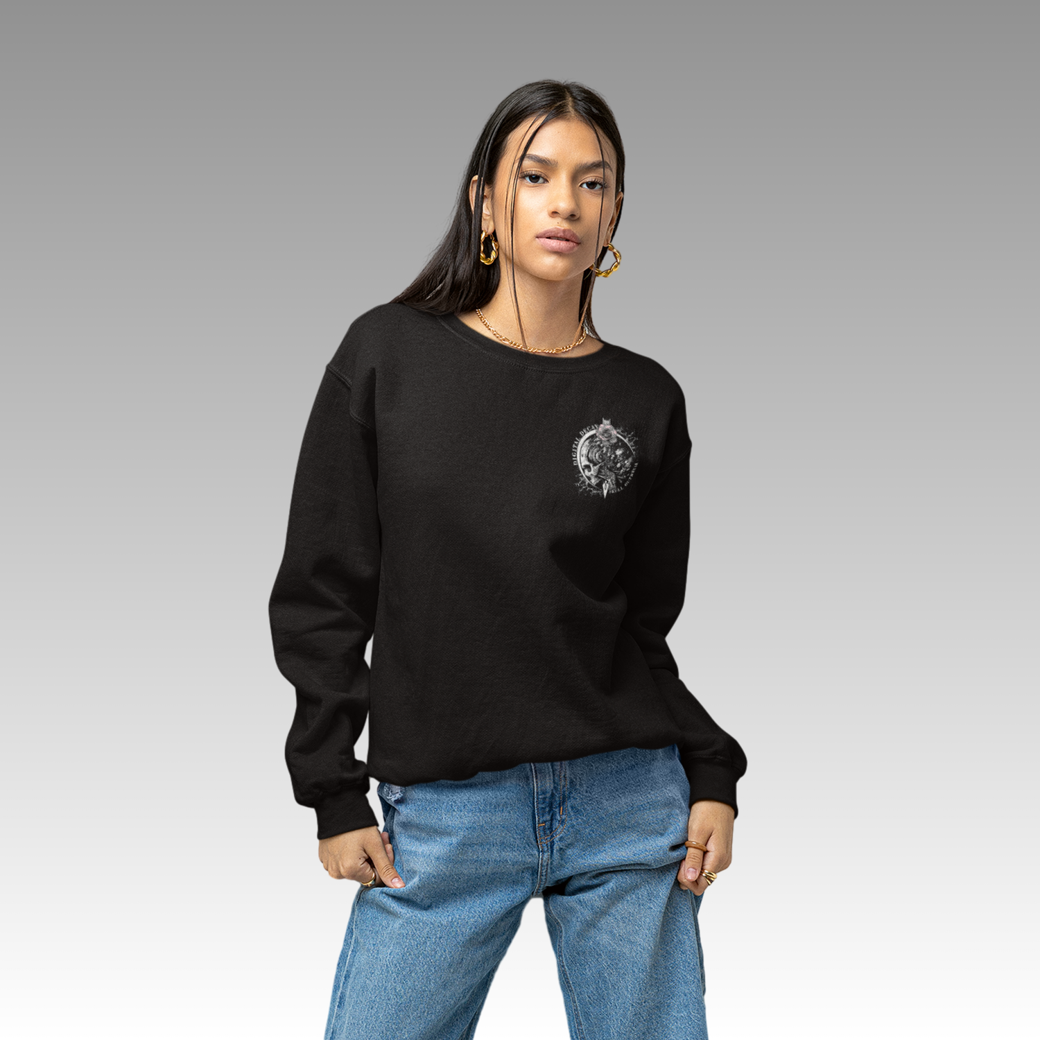 Skull Outbreak Graphic Sweatshirts