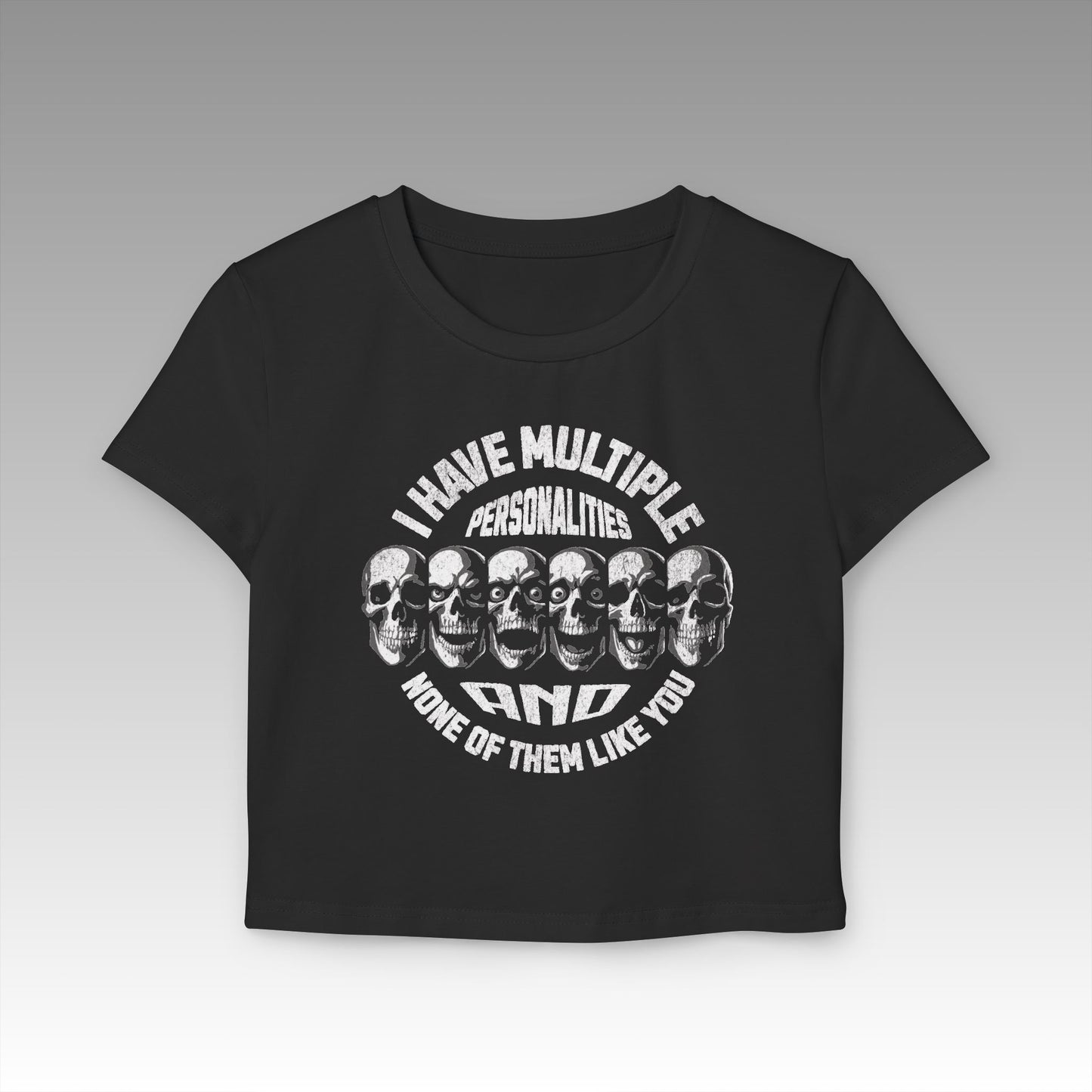 Multiple Personalities Women's Baby Tee