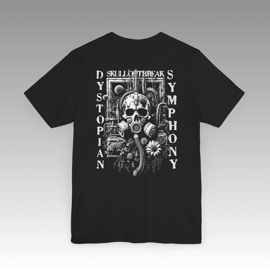 Dystopian Symphony Unisex Jersey Short Sleeve T-Shirt - skull_clothing