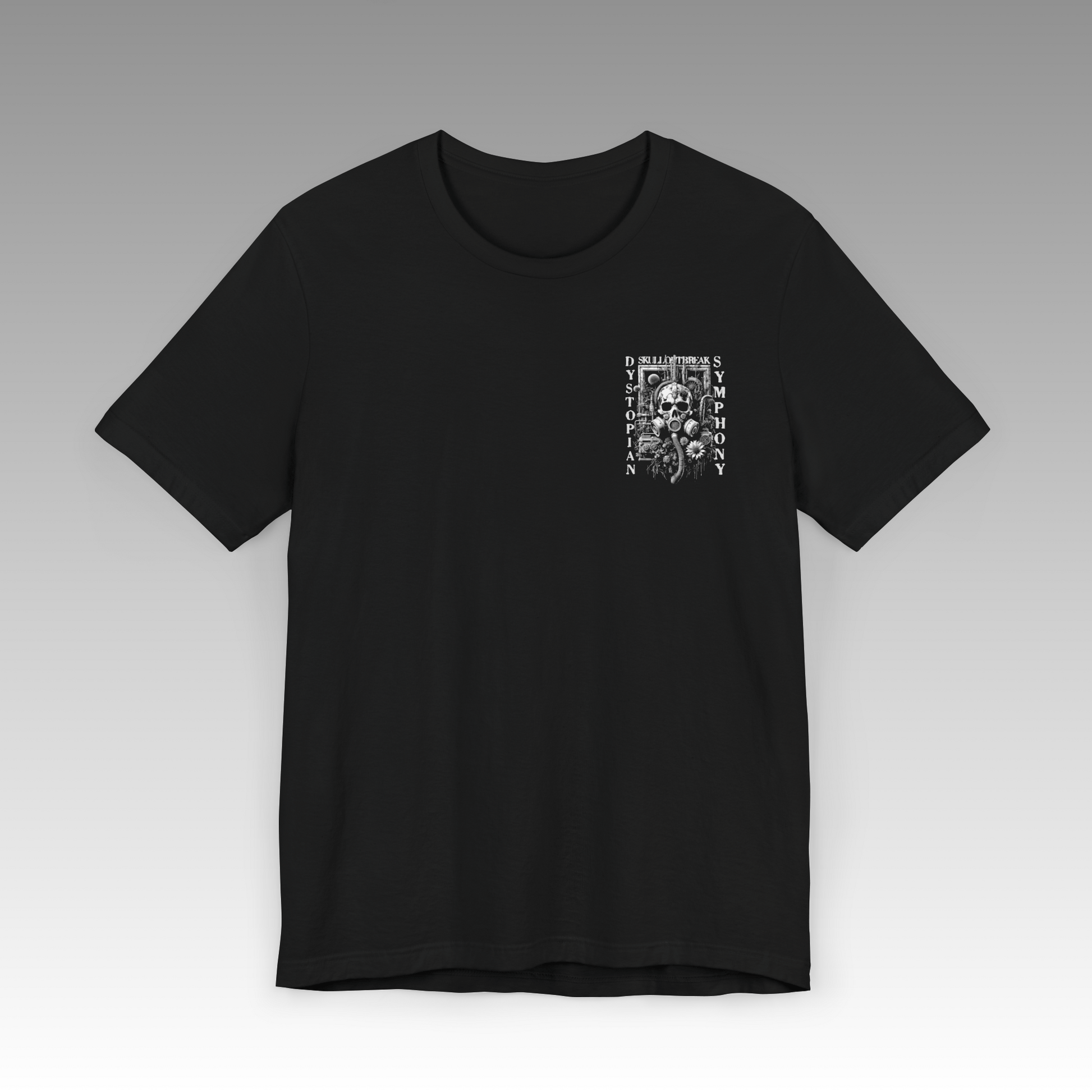 Dystopian Symphony Unisex Jersey Short Sleeve T-Shirt - skull_clothing