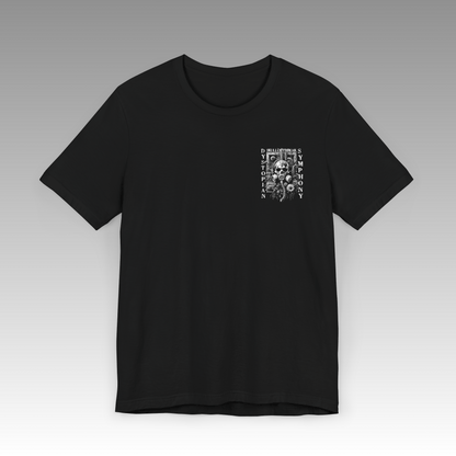 Dystopian Symphony Unisex Jersey Short Sleeve T-Shirt - skull_clothing