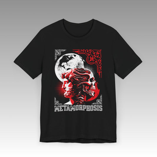 Metamorphosis Unisex Jersey Short Sleeve T-Shirt - skull_clothing