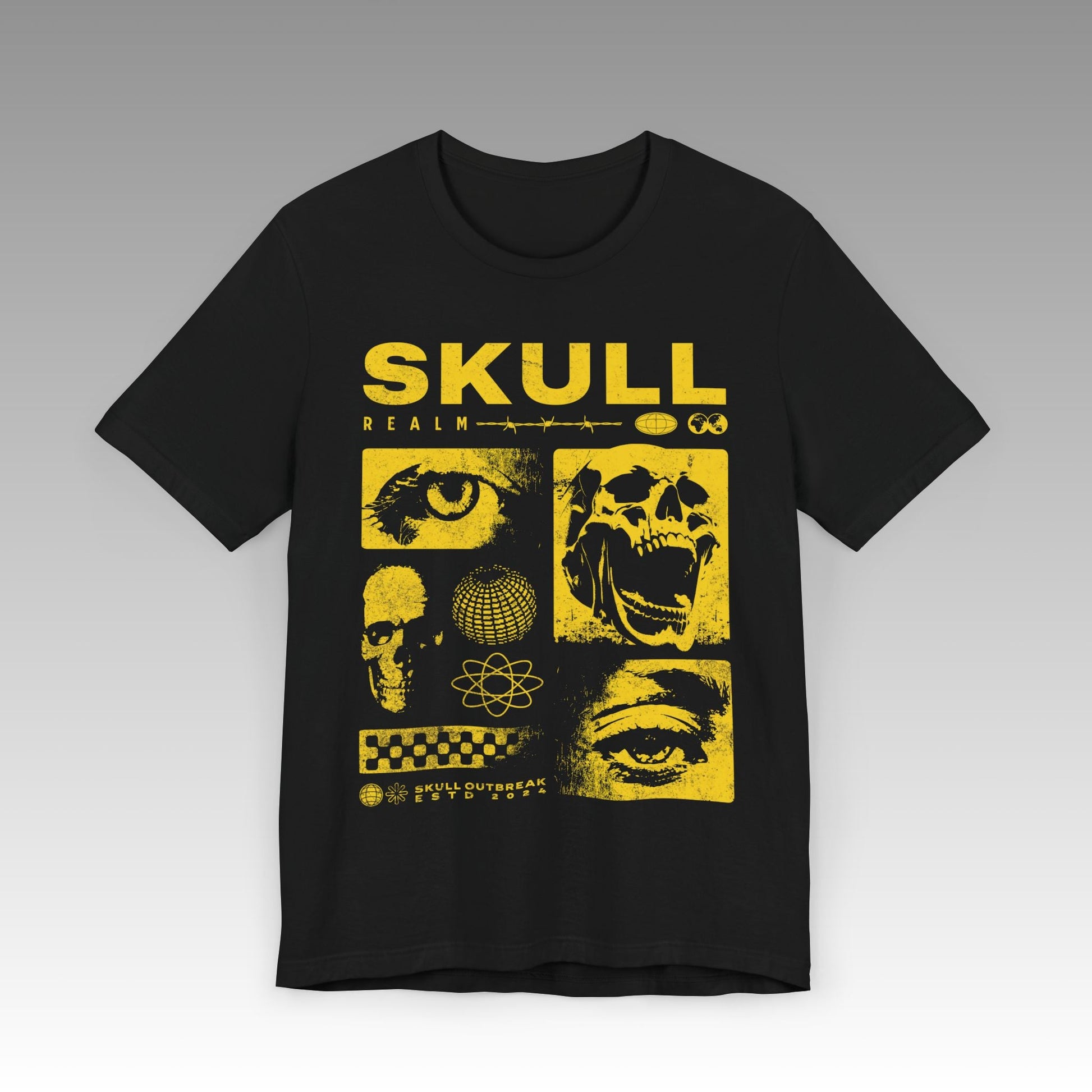 Skull Realm Unisex Jersey Short Sleeve T-Shirt - skull_clothing