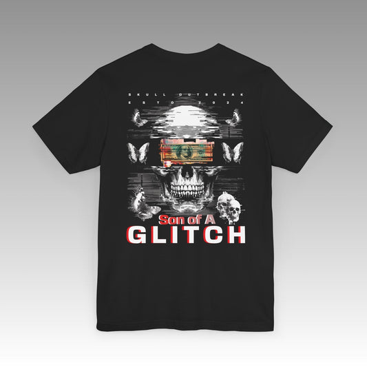 Son Of A Glitch Unisex Jersey Short Sleeve T-Shirt - skull_clothing